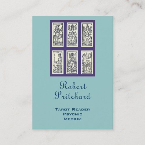 Vintage Spanish Tarot Business Cards