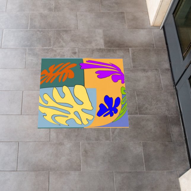 Vintage Spanish Tile Floor Decals (Restaurant)