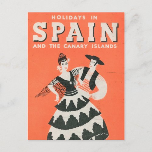 Vintage Spanish Travel Postcard