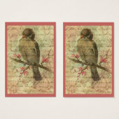 Vintage Sparrow (Front & Back)
