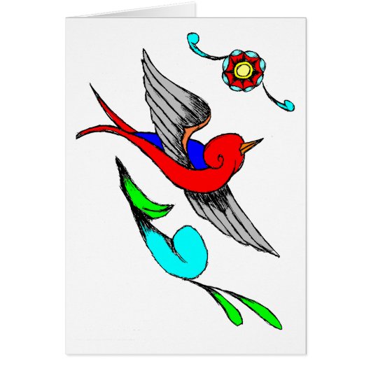 Vintage Sparrow Cards (Front)