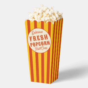 Vintage Special Event Movie Theater Popcorn Favor Boxes