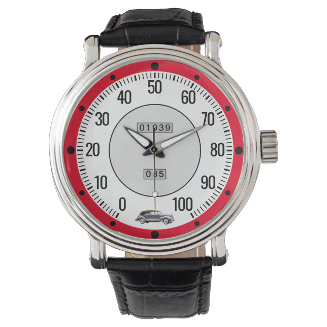 Vintage Speedometer Template Watch Zazzle
