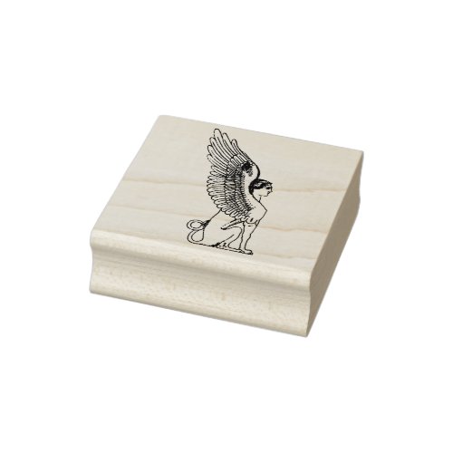 Vintage Sphinx illustration Rubber Stamp