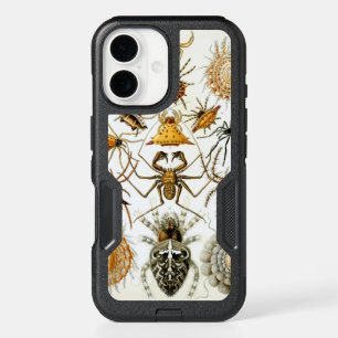 Vintage Spiders or Arachnids by Ernst Haeckel iPhone 16 Case
