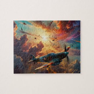 Vintage Spitfire Puzzle: Piece Together History Jigsaw Puzzle
