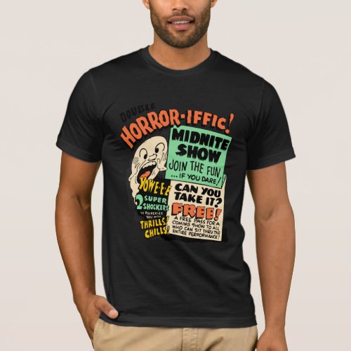 Vintage Spook Show Poster Advert  T_Shirt