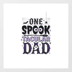 Vintage Spooktacular Dad Halloween Shirt Design_1 Floor Decals