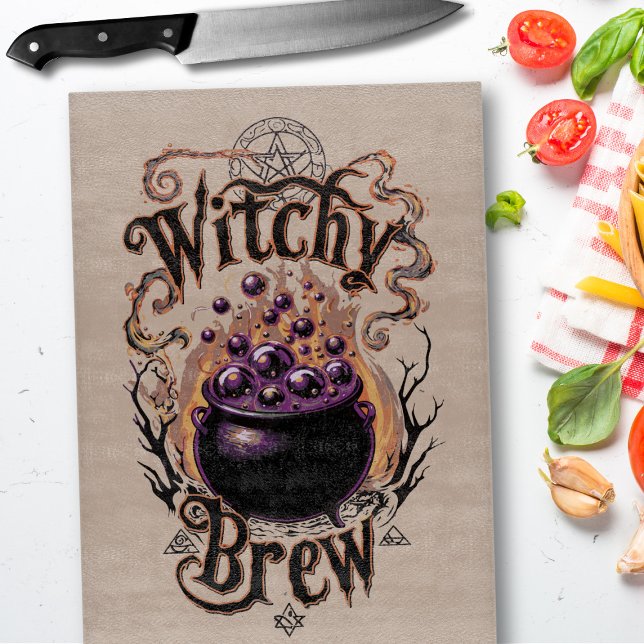 Vintage Spooky Script Halloween Theme Witch Board  (Creator Uploaded)