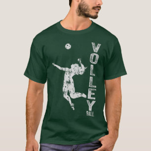Vintage Sport Volleyball Lovers Volleyball Woman S T-Shirt
