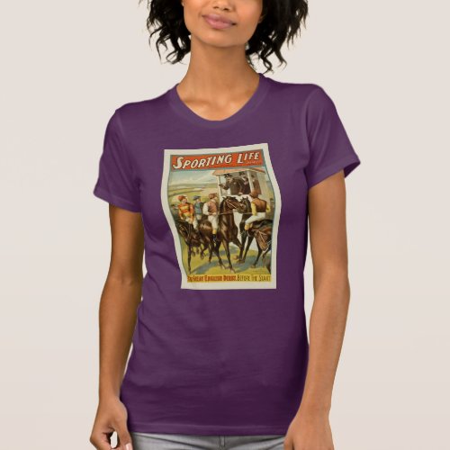 Vintage Sporting Life Theatre Ad T_Shirt
