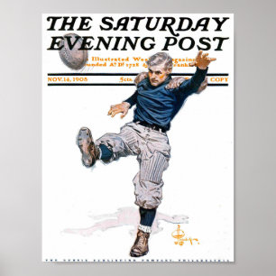 Vintage Sports American Football Poster