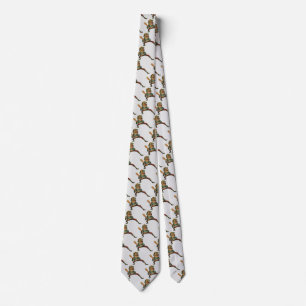 Vintage Sports, Angry Baseball Player Batter Neck Tie