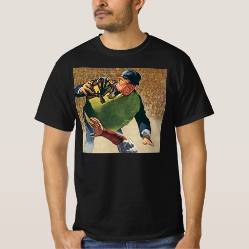 Vintage Sports Baseball Player the Umpire T_Shirt