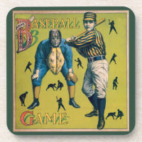 Vintage Sports Baseball Players at the Home Game