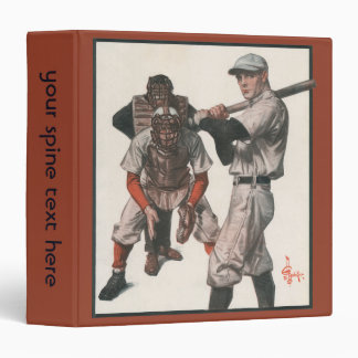 Vintage Sports Baseball Players Binder