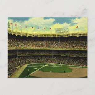 Vintage Boston Red Sox Fenway Park Color Postcard