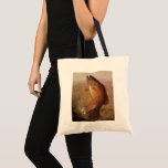 Vintage Sports Fishing, Largemouth Brown Bass Fish Tote Bag