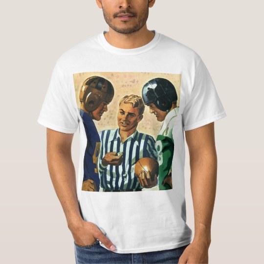 Vintage Sports, Football Referee Coin Toss T-Shirt