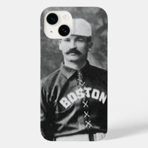 Vintage Sports Photo, Boston Baseball Player Case-Mate iPhone 14 Case
