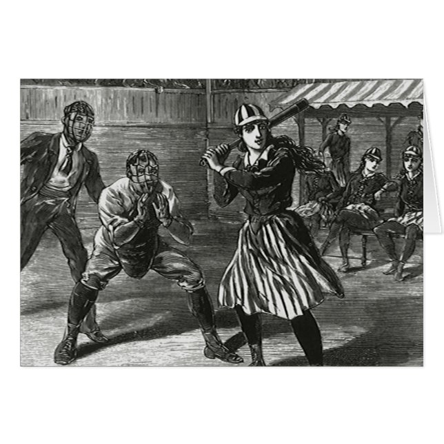 Vintage Sports, Victorian Women's Baseball Teams (Front Horizontal)
