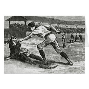 Vintage Sports, Victorian Women's Baseball Teams Cards