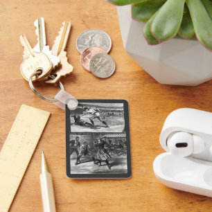 Vintage Sports, Victorian Women's Baseball Teams Keychain