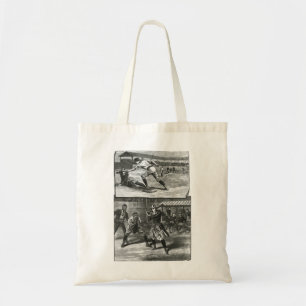 Vintage Sports, Victorian Women's Baseball Teams Tote Bag