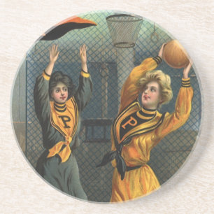 Vintage Sports, Women's Basketball Team at Game Coaster