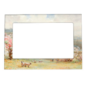 Vintage Spring by Joseph Rubens Powell Magnetic Frame