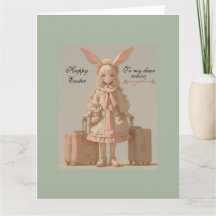 Vintage Spring Easter, Blank