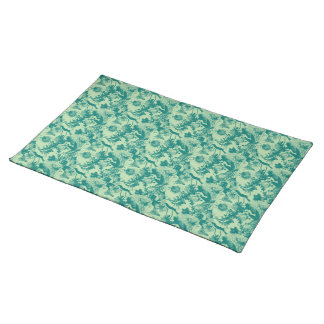 Vintage Spring Motif Cloth Placemat