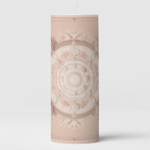 Vintage Spring, Powder Pink, Pillar Candle