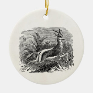 Gazelle Christmas Ornament