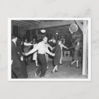 Vintage square dance photo 1944