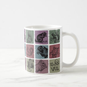 Vintage Squirrel Drinkware Wildlife Animal Lover Coffee Mug