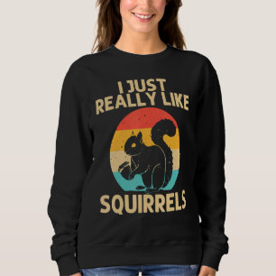 Vintage Squirrel For Men Women Squirrel 2 Sweatshirt