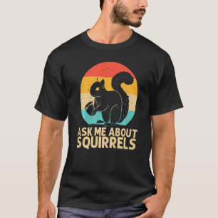 Vintage Squirrel For Men Women Squirrel T-Shirt
