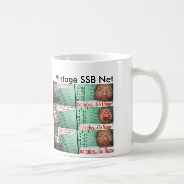 Vintage SSB Net Mug - Customized (Right)