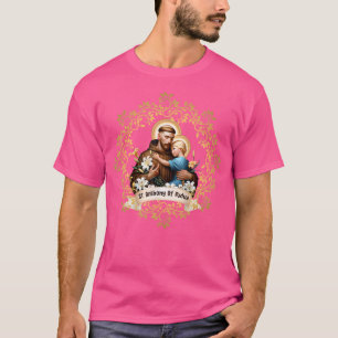 Vintage St Anthony Of Padua Catholic Saint Infant  T-Shirt