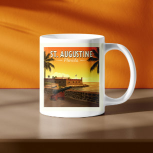 Vintage St. Augustine Florida Coffee Mug