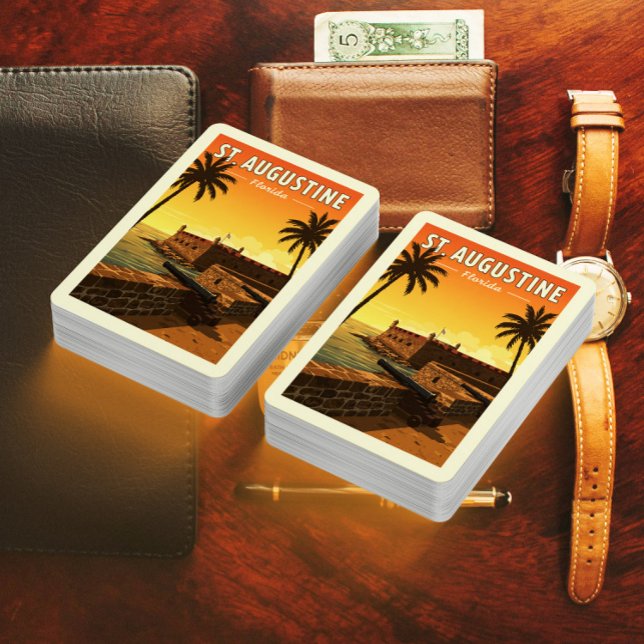 Vintage St. Augustine Florida Poker Cards (Creator Uploaded)