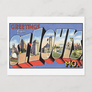 Vintage St. Louis, MO Postcard