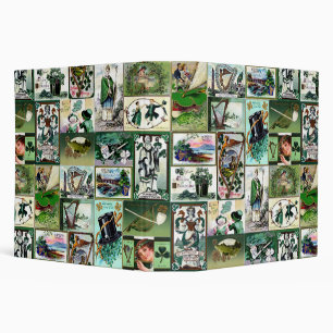 Vintage St Patrick's 3 Ring Binder