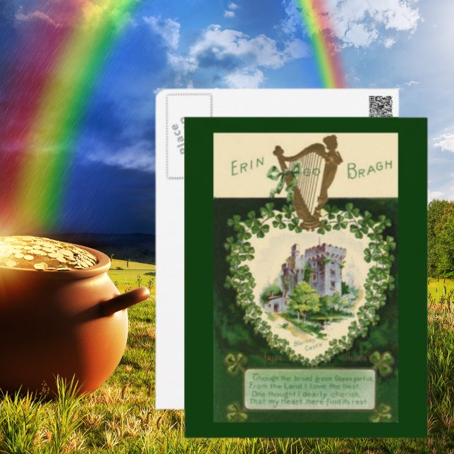 Vintage St. Patrick's Blarney Castle Postcard (Vintage St. Patrick's Blarney Castle Postcard)