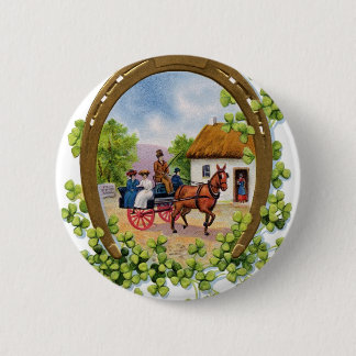 Vintage St Patrick's Dat Button