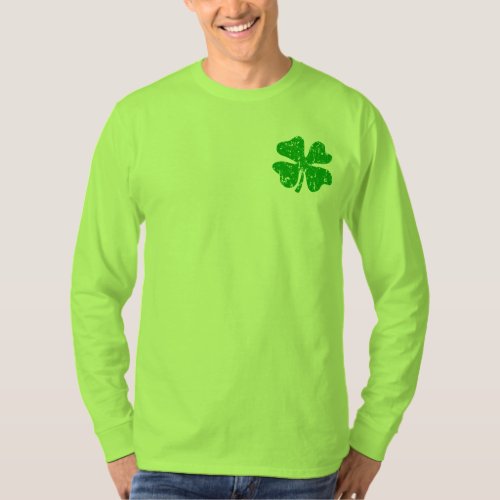 Vintage St Patricks Day apparel T_Shirt