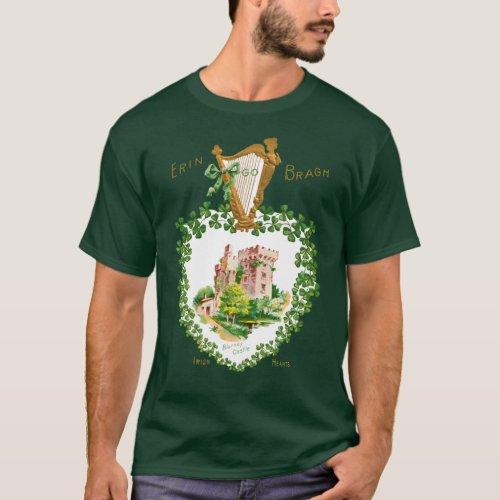 Vintage St Patricks Day Blarney Castle Ireland T_Shirt