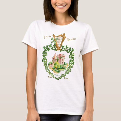 Vintage St. Patrick's Day Blarney Castle Ireland T-Shirt