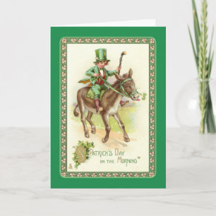 Vintage St Patrick's Day Card